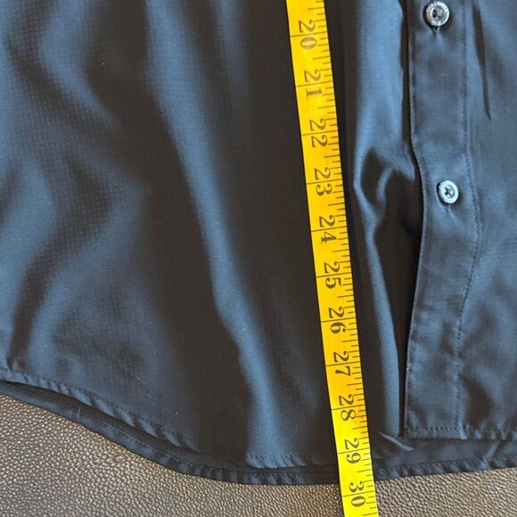 Columbia Omni-Shade Men's Black Casual Button Down Shirt Furman size medium - Picture 6 of 7